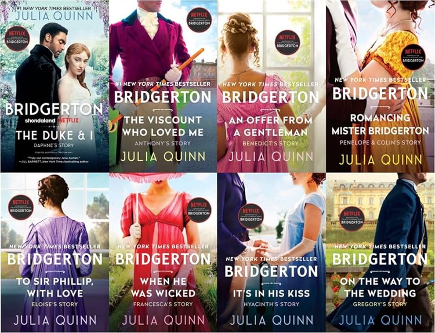 Bridgerton Series [Complete 9 E-books Including last book - Happily Ever After]
