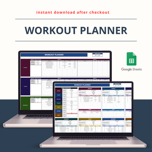 Workout Planner [2 Versions]