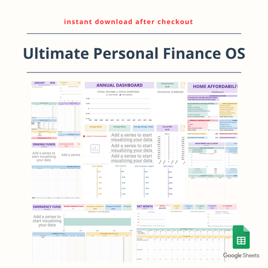 Ultimate Personal Finance OS [All-in-one financial command center]