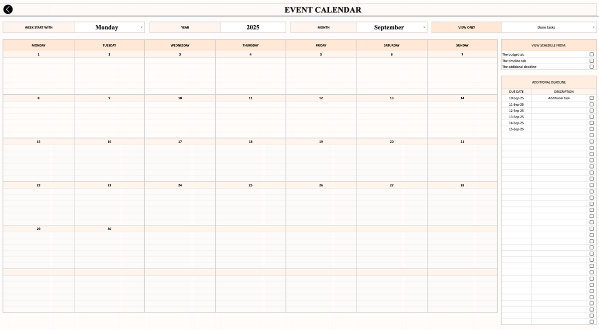 Wedding Planner A–Z [All-in-one system]