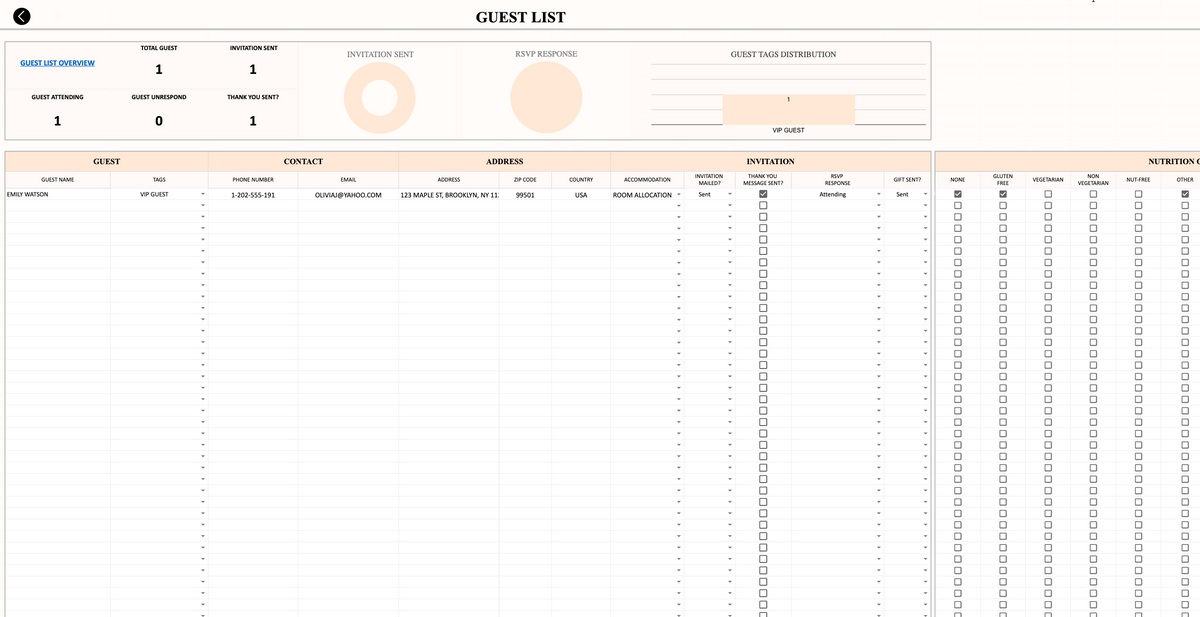 Wedding Planner A–Z [All-in-one system]