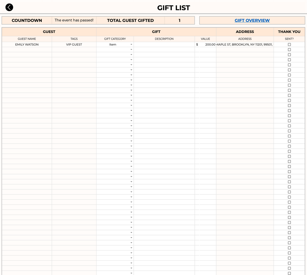 Wedding Planner A–Z [All-in-one system]