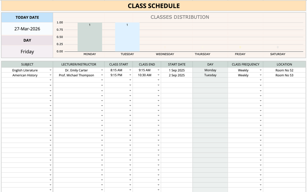 University Toolkit [Task & Habit Tracker, Grade Overview, Schedule Calendar, Attendance Log & More]