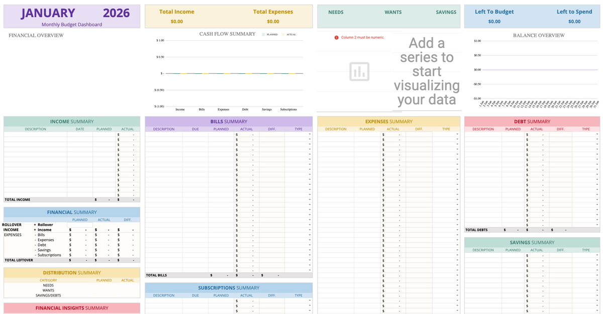 Ultimate Personal Finance OS [All-in-one financial command center]